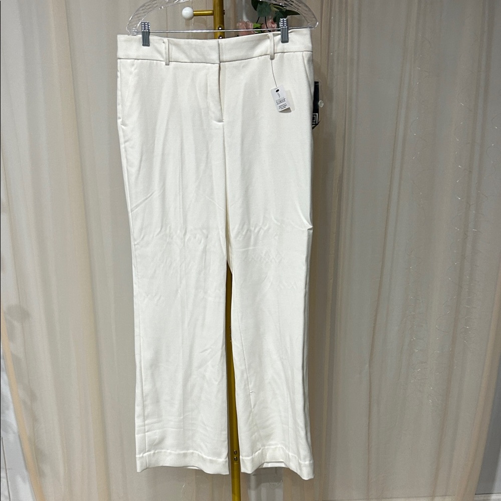 Liz Claiborne Women's Cream Trousers